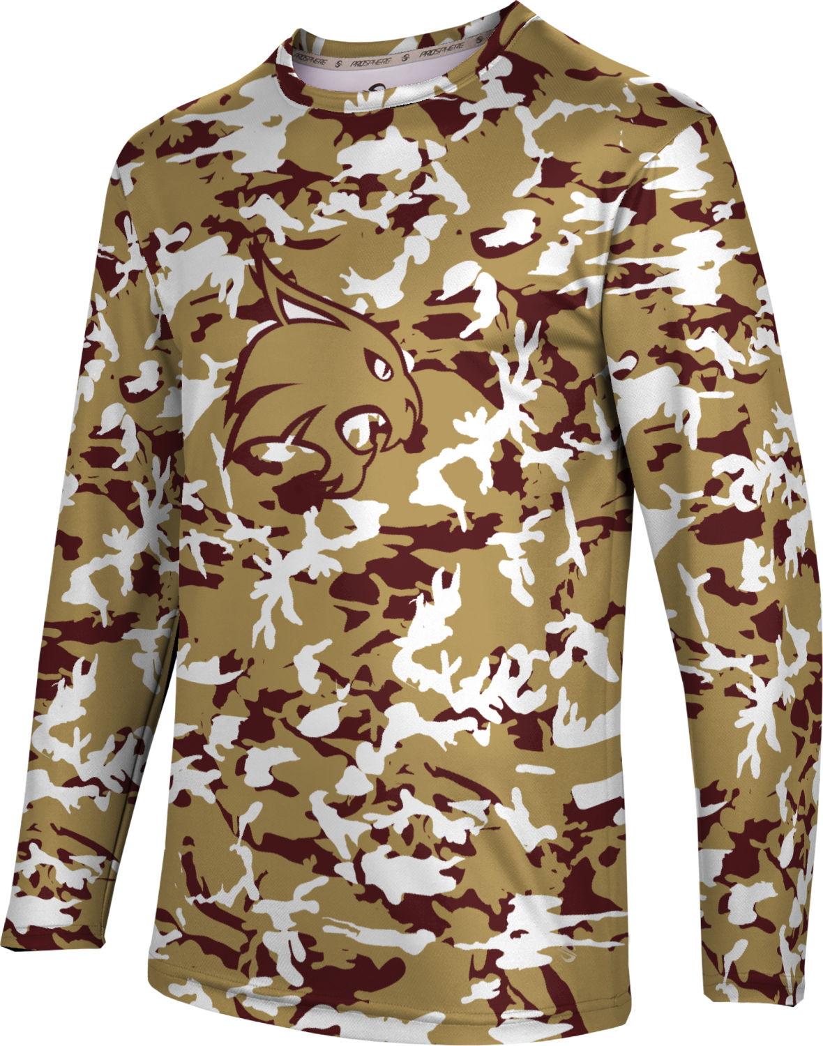 ProSphere Texas State University Mens Performance T-Shirt Tie Dye ProSphere Texas State University Mens Performance T-Shirt Tie Dye